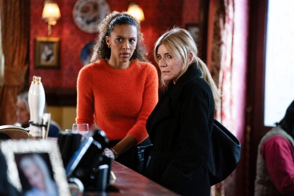 cindy beale, gina knight, eastenders