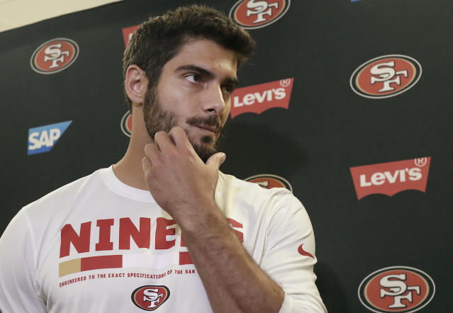 Raiders' Jimmy Garoppolo's status undecided for preseason game