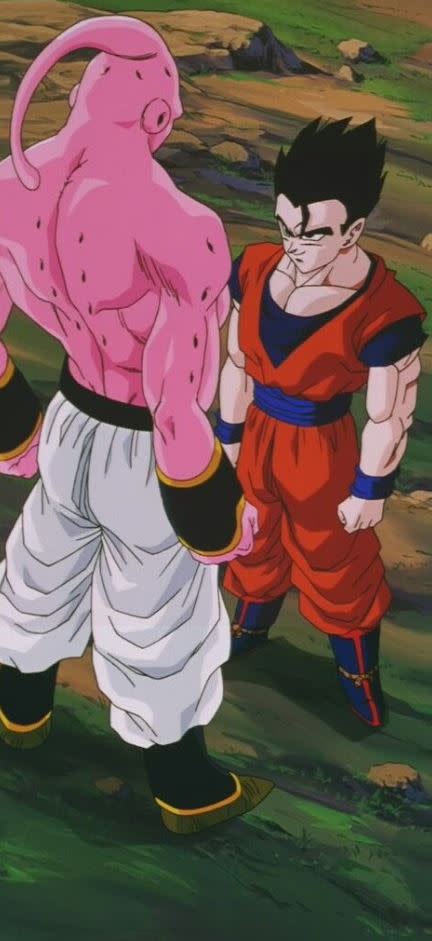 El estado más poderoso de Gohan de Dragon Ball Z debutó en el arco de Majin Buu