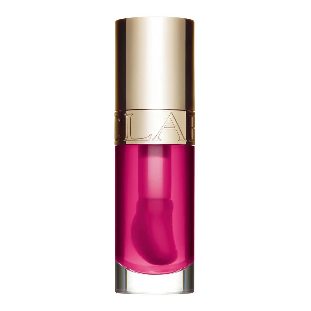 <p><a href="https://go.redirectingat.com?id=74968X1596630&url=https%3A%2F%2Fwww.sephora.com%2Fproduct%2Fclarins-lip-comfort-oil-P483060&sref=https%3A%2F%2Fwww.cosmopolitan.com%2Fstyle-beauty%2Fbeauty%2Fg44283817%2Fdior-lip-oil-dupes%2F" rel="nofollow noopener" target="_blank" data-ylk="slk:Shop Now;elm:context_link;itc:0;sec:content-canvas" class="link rapid-noclick-resp">Shop Now</a></p><p>Lip Comfort Hydrating Oil in Raspberry</p><p>$28.00</p><p>sephora.com</p><span class="copyright">Clarins</span>