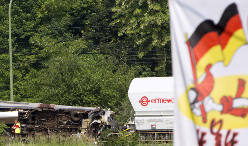 Belgium train collision