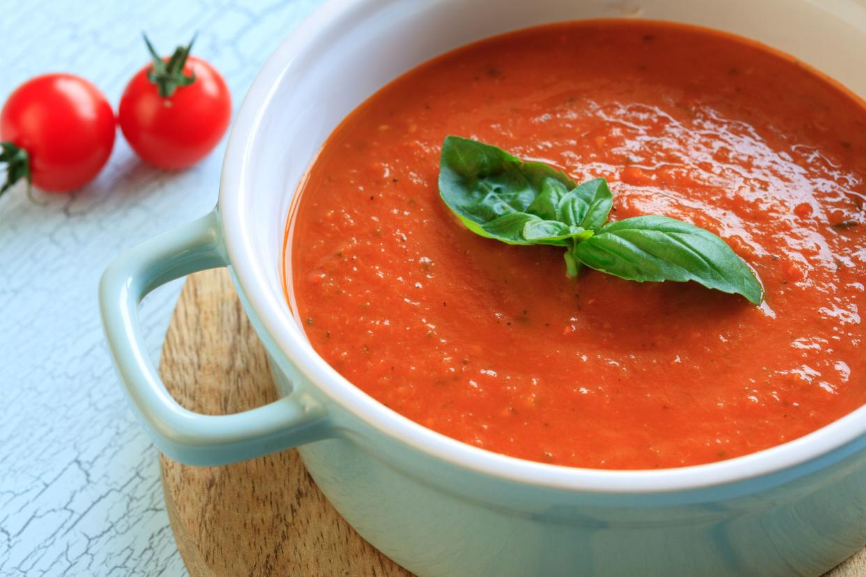 fresh tomato soup