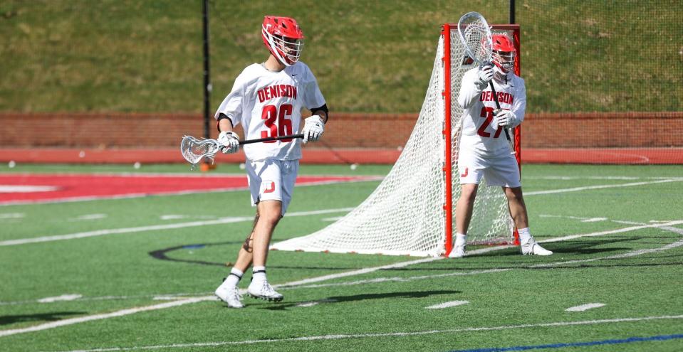 Nick Vance (36) just finished his junior season as a collegiate lacrosse player.