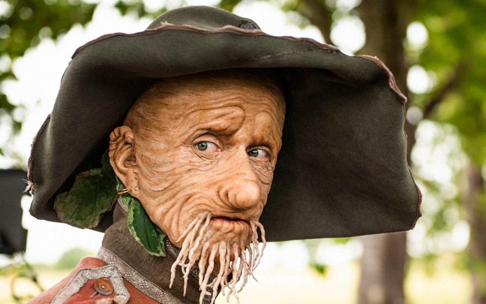 Mackenzie Crook as Worzel Gummidge  - PA