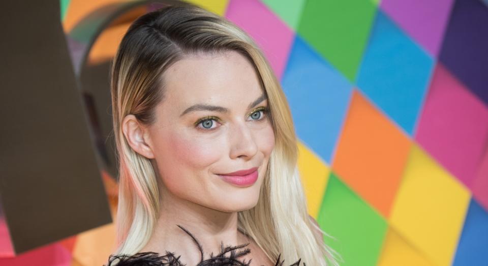 Margot Robbie has been perennially blonde - until now (Getty)