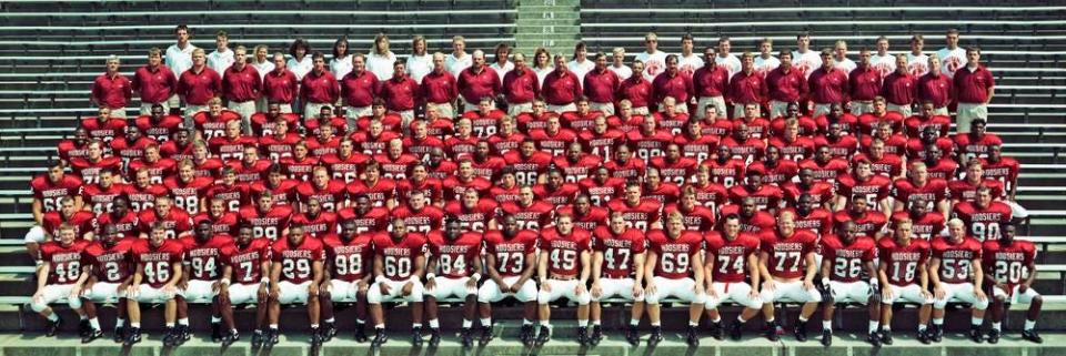 The 1991 Indiana football team that won the 1991 Copper Bowl, the Hoosiers' last postseason victory.