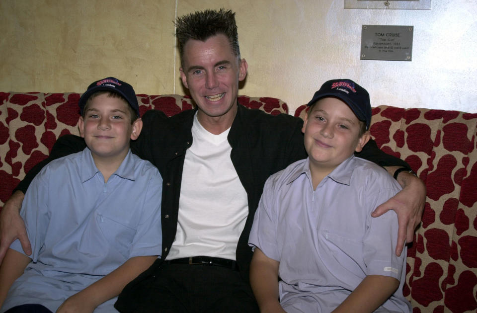 Celebrity chef Gary Rhodes at the celebrity screening of the film The Road to El Dorado in central London.