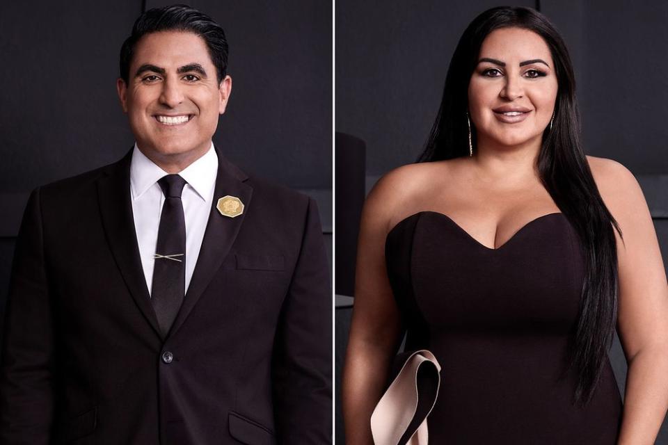 Reza Farahan and Mercedes 