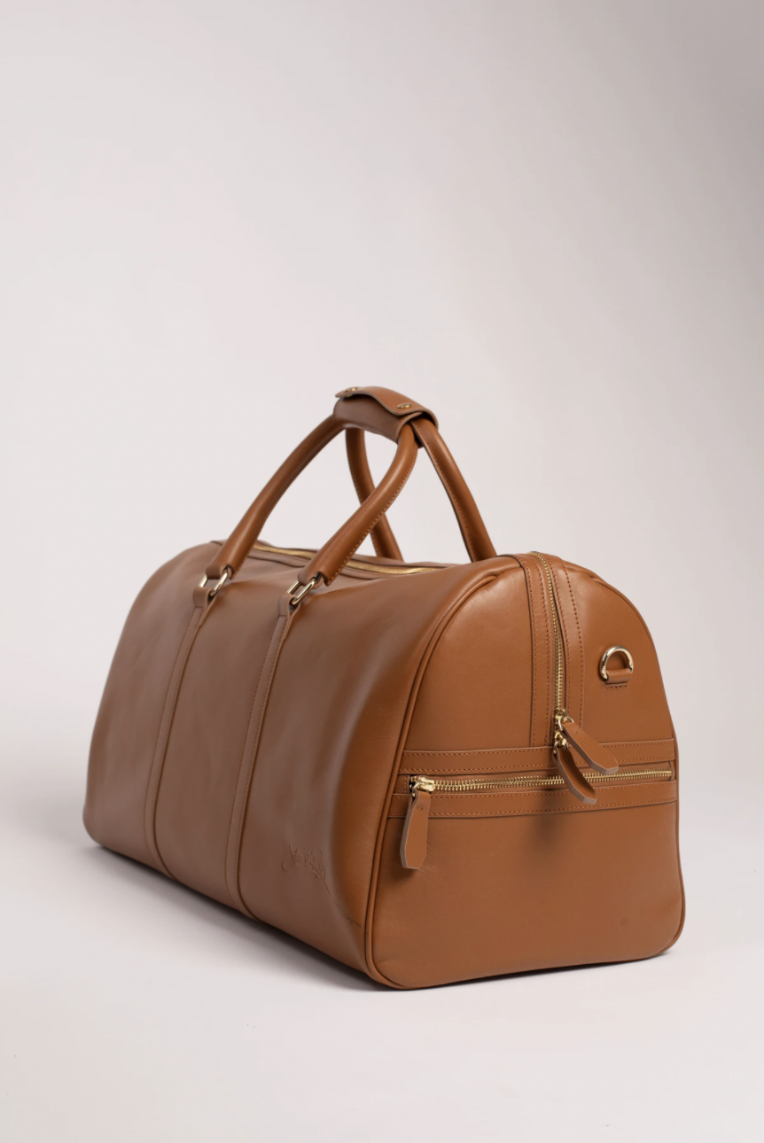 Carryall Duffle Leather Bag