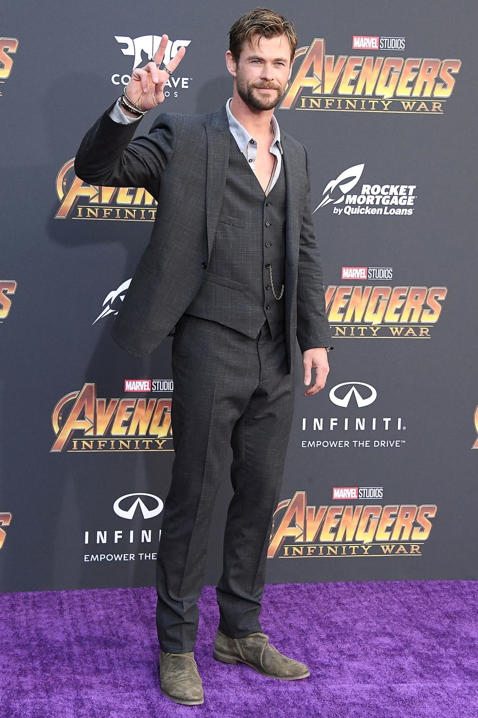 Chris Hemsworth 
 in John Varvatos