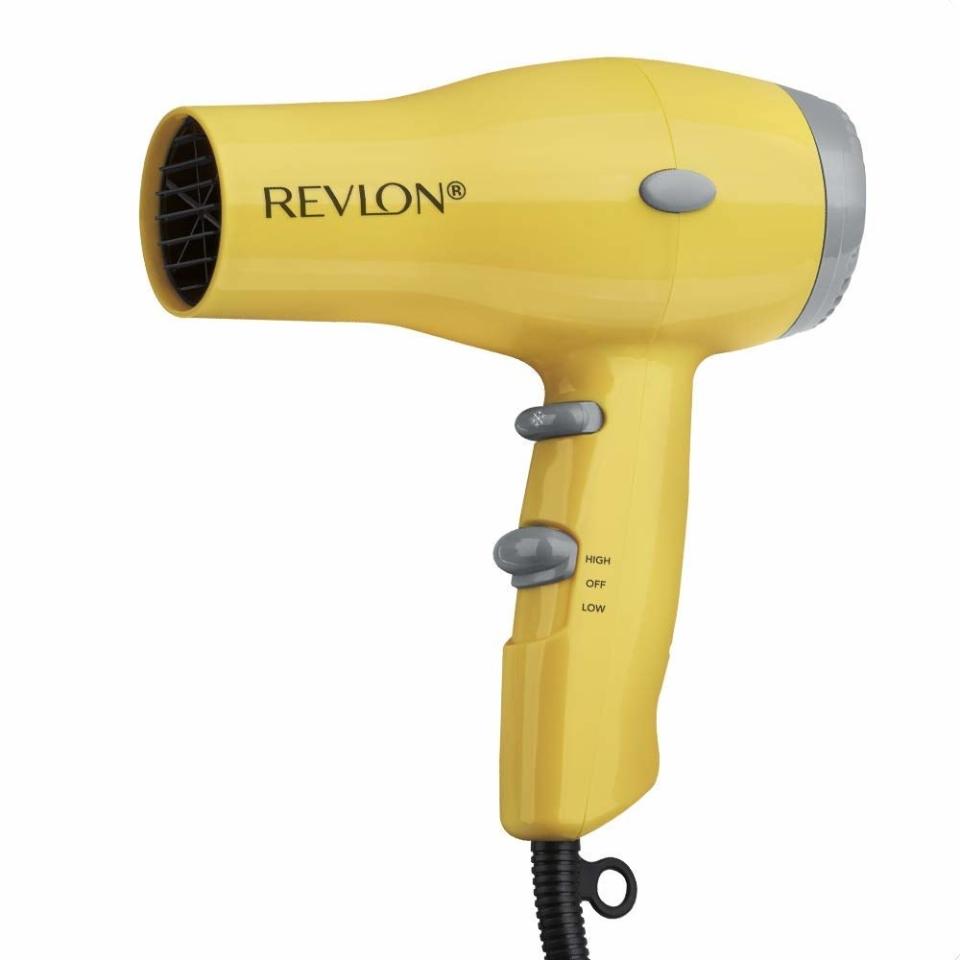 Revlon 1875W Compact and Lightweight Hair Dryer, $11