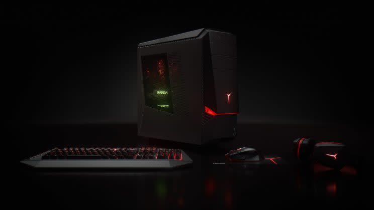 Lenovo Y-series gaming desktop.