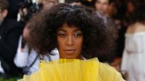 <p> Another celebrity making the most of their natural hair at the Met Gala, Solange Knowles' 2016 look is a masterclass in volume. We love that she’s kept it big and cloud-like, rather than taming her coils into a tighter, more defined pattern. </p>