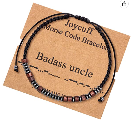 39) Morse Code Bracelet