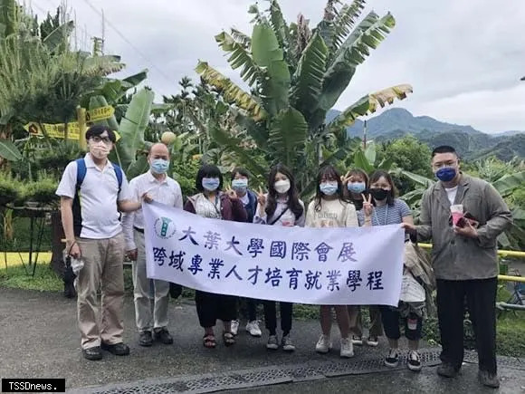 大葉大學應日系獲勞動部補助，推動國際會展跨域專業人才培育就業學程。（記者方一成攝）