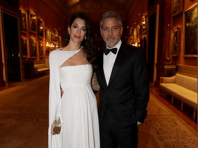 George and Amal Clooney