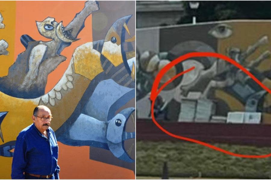 Ante negligencia de Sedena buscan nombrar "patrimonio cultural" mural de Álvaro Blancarte en garita El Chaparral