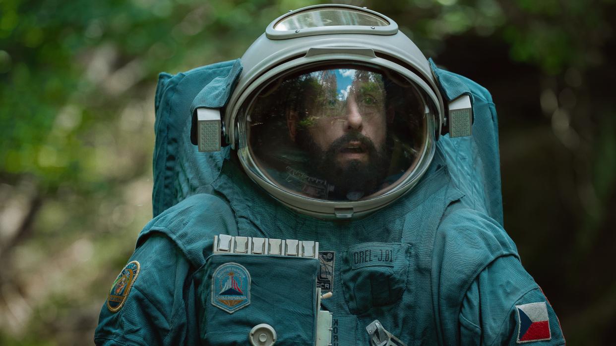  Adam Sandler as Jakub in Spaceman. 