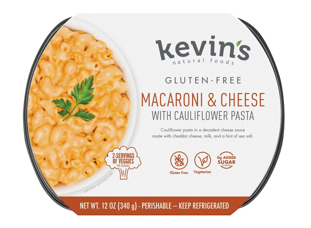 Kevin's Natural Foods Macaroni&Cheese with Cauliflower Pasta