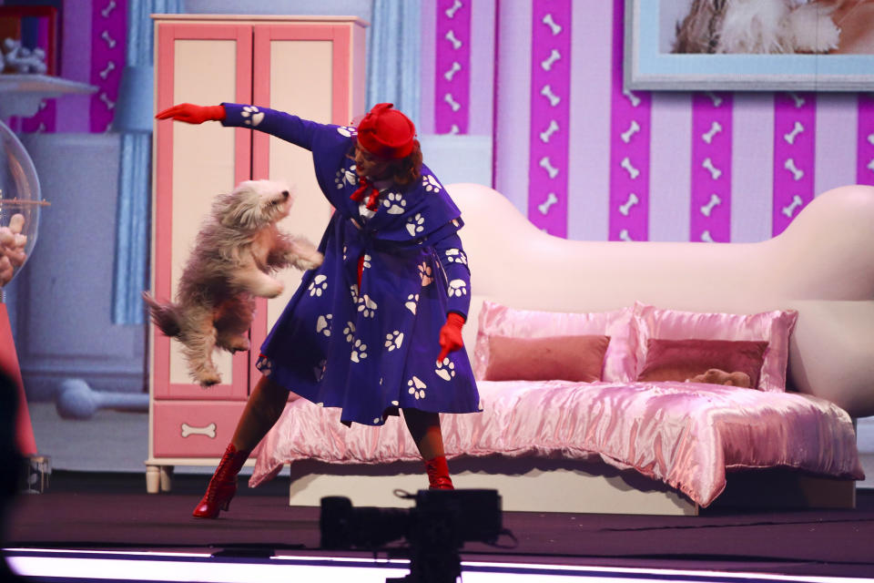 Ashleigh and Sully performed a Mary Poppins routine on BGT: The Champions (Credit: Syco/Thames)