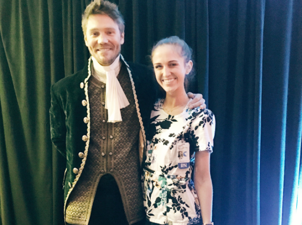 Actor Chad Michael Murray dressed up as his famous ‘Cinderella Story’ character for Children’s Hospital of Orange County’s prom. (Photo: Instagram/angelarobinscott)