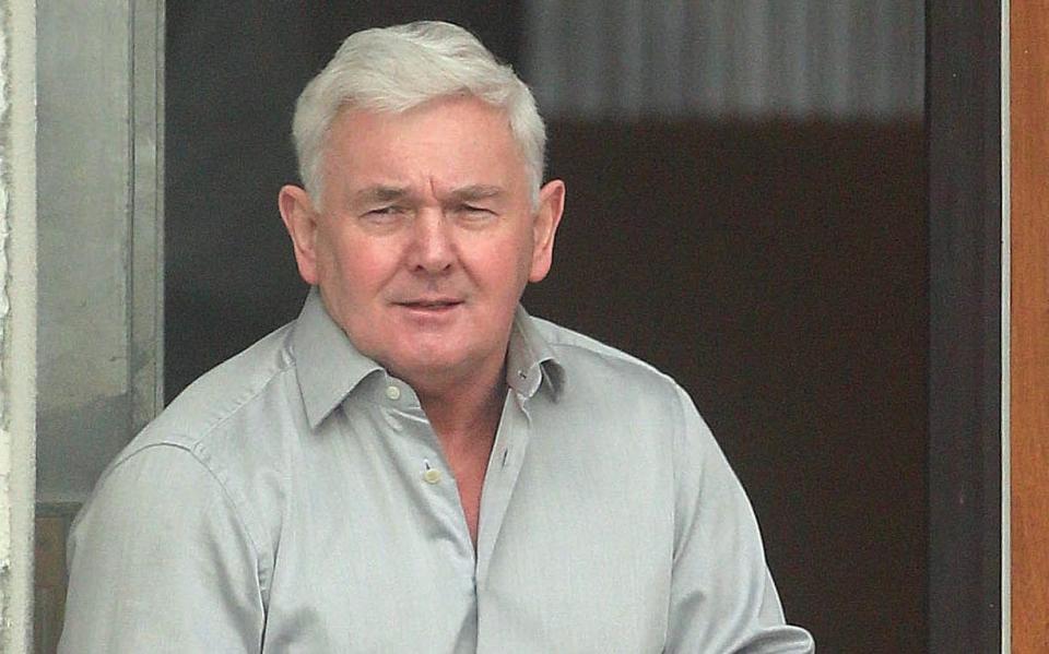 John Gilligan walks free from Portlaoise prison in 2013 - PA