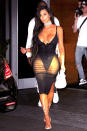 <p>En la lista de los peores escotes de Kim Kardashian, obviamente, no podía faltar el que inmortalizaron los paparazzi en septiembre de 2016. (Foto: Gtres). </p>