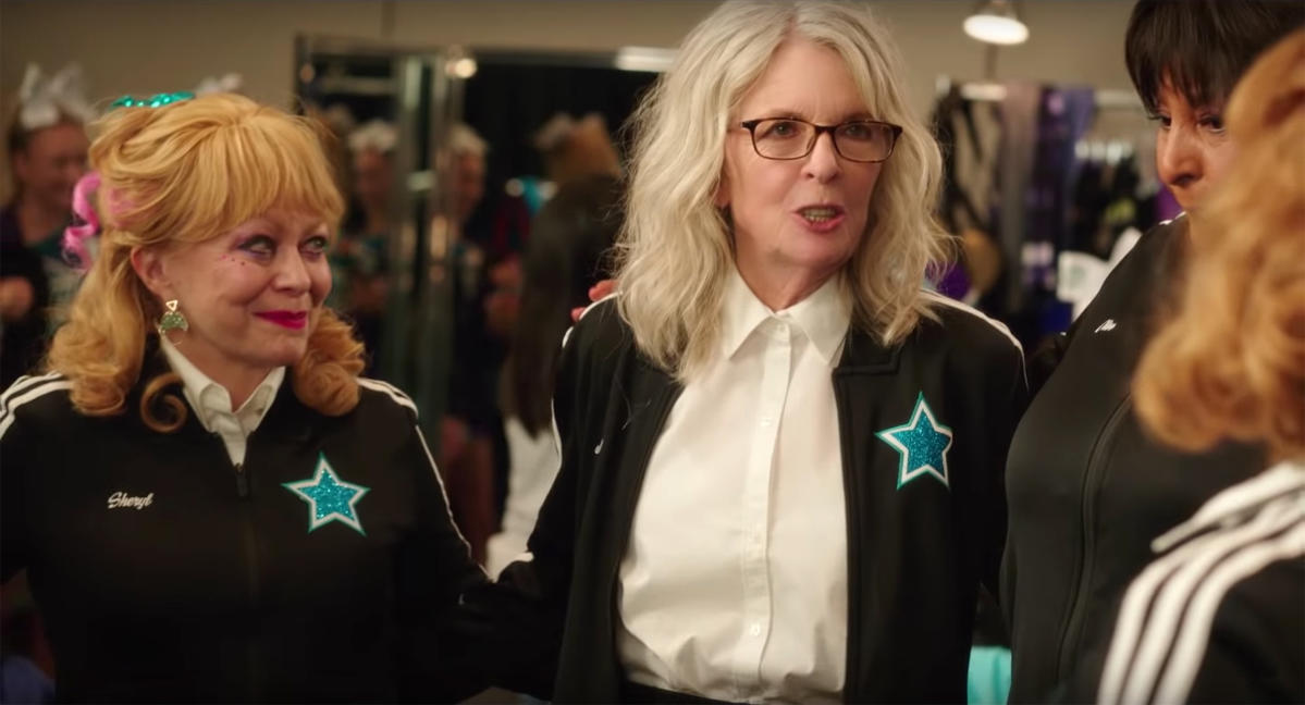 Age-Defying Message of Diane Keaton's Poms Is New Benchmark for  Cheerleading Flicks - Parade