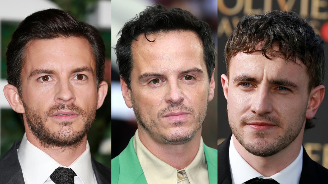 Jonathan Bailey and Andrew Scott and Paul Mescal should all be in the Tortured Man Club