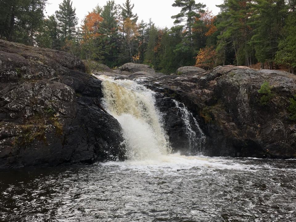 Dead River Falls in Marquette, Michigan.