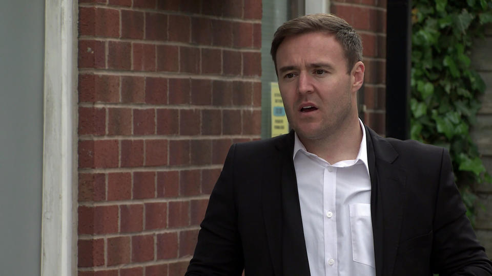 FROM ITV

STRICT EMBARGO - No Use Before Tuesday 22nd June 2021

Coronation Street - Ep 10364

Wednesday 30th June 2021 - 1st Ep

Suffering from morning sickness, Alina says she canâ€™t attend Kirstyâ€™s funeral. Realising that Tyrone Dobbs [ALAN HALSALL] is going alone, but not why, Fiz Stape [JENNIE McALPINE] asserts sheâ€™s coming with him.

Picture contact David.crook@itv.com 

This photograph is (C) ITV Plc and can only be reproduced for editorial purposes directly in connection with the programme or event mentioned above, or ITV plc. Once made available by ITV plc Picture Desk, this photograph can be reproduced once only up until the transmission [TX] date and no reproduction fee will be charged. Any subsequent usage may incur a fee. This photograph must not be manipulated [excluding basic cropping] in a manner which alters the visual appearance of the person photographed deemed detrimental or inappropriate by ITV plc Picture Desk. This photograph must not be syndicated to any other company, publication or website, or permanently archived, without the express written permission of ITV Picture Desk. Full Terms and conditions are available on  www.itv.com/presscentre/itvpictures/terms