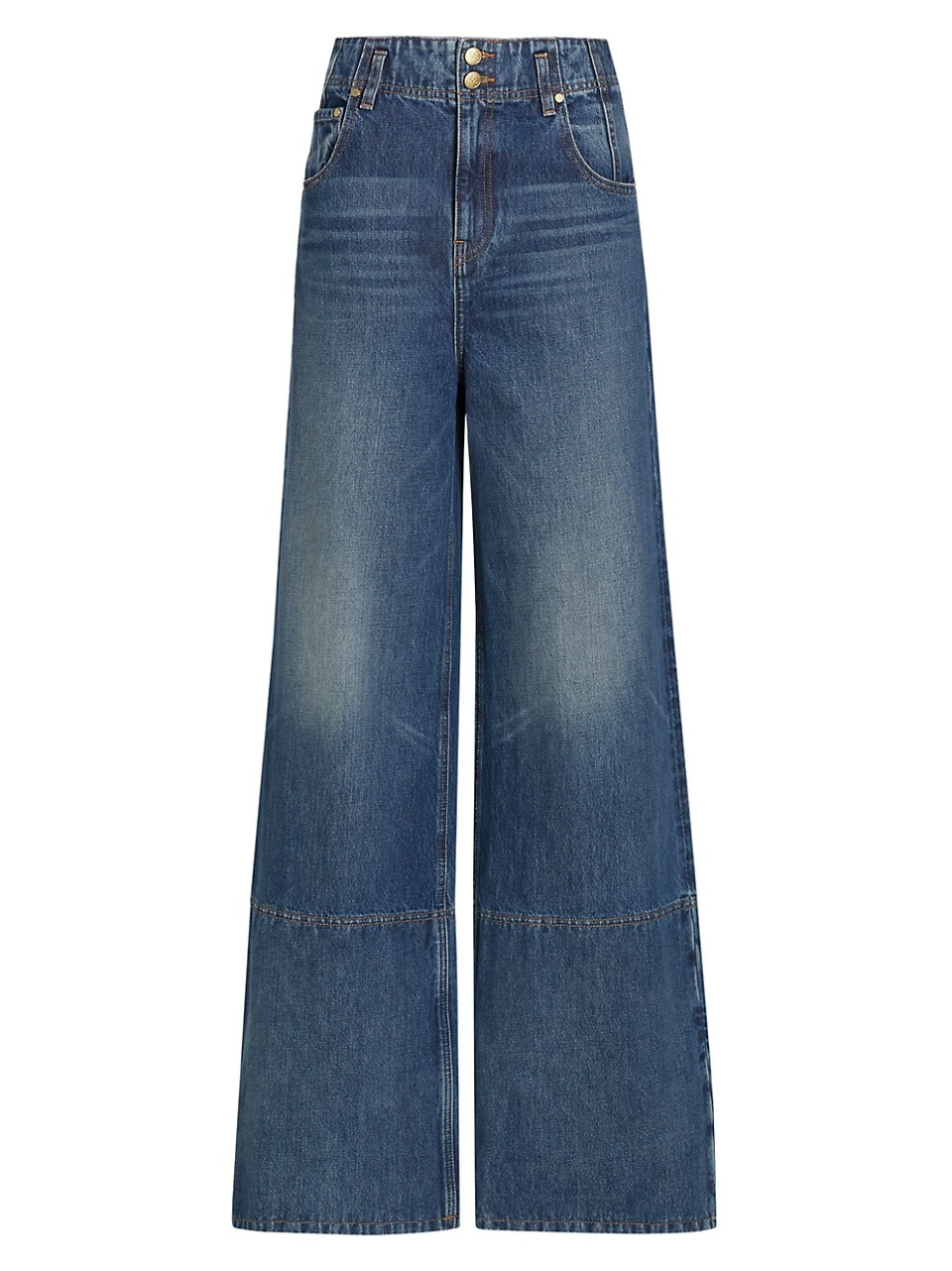 Ulla Johnson The Margot High-Rise Wide-Leg Jeans