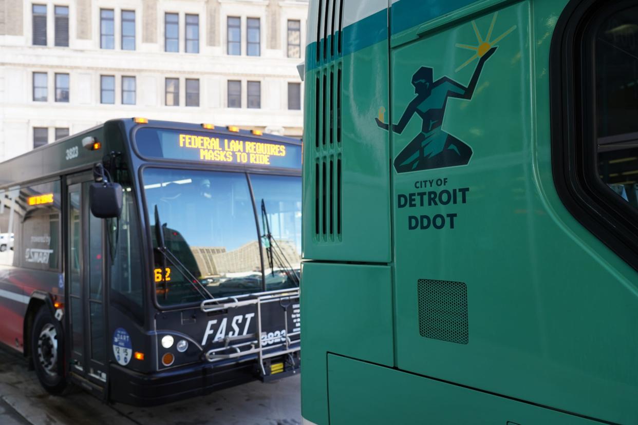 Regional leaders gathered in Detroit Tuesday for the annual State of Transit address hosted by Transportation Riders United.