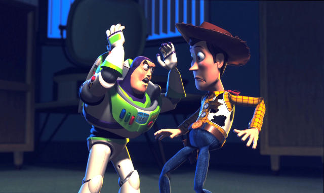 You can watch football Sunday morning animated like 'Toy Story' in