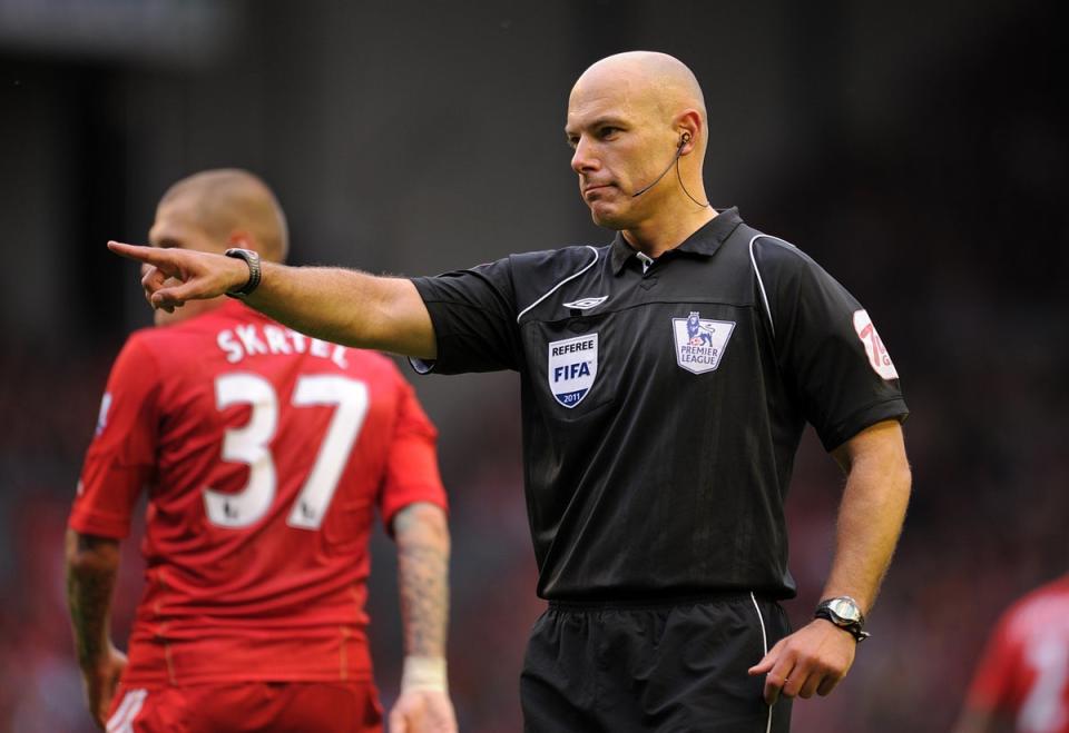 Howard Webb officiated almost 300 Premier League matches during an 11-year stint in the top flight (Jon Buckle/PA) (PA Archive)