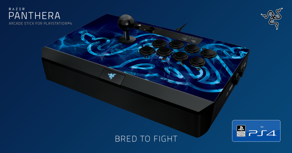 Razer's new PS4 fighstick, the Panthera