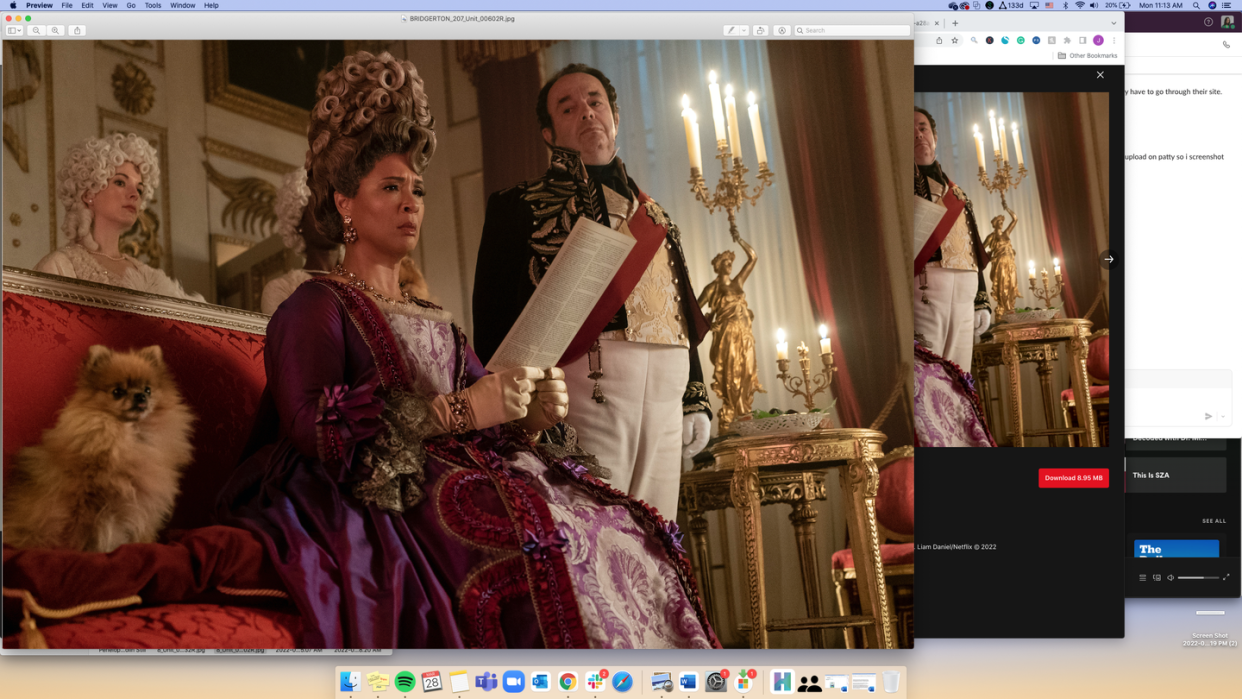 bridgerton l to r golda rosheuvel as queen charlotte, hugh sachs as brimsley in episode 207 of bridgerton cr liam danielnetflix cr 2022