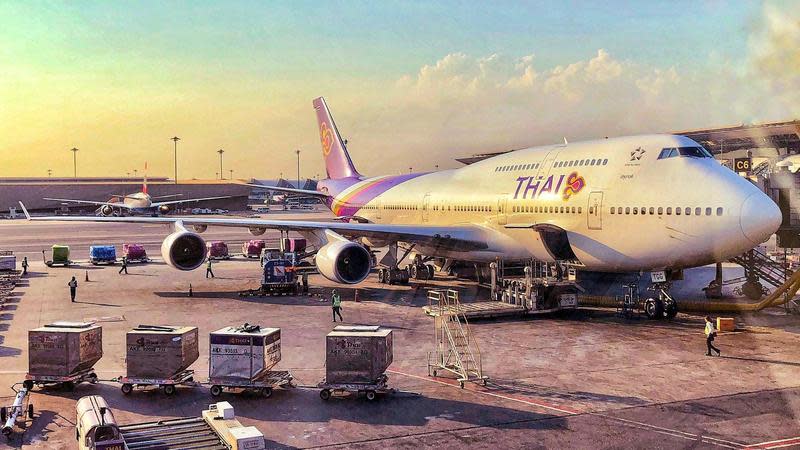 泰國國際航空傳出擬向法院申請破產。（翻攝自泰國國際航空臉書）