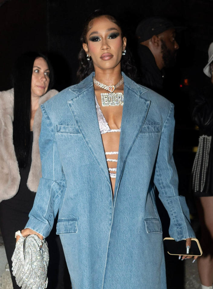 Bia at the Alexander Wang Show in Los Angeles&#x002019; Chinatown on April 19, 2022. - Credit: Tim Regas / SplashNews.com