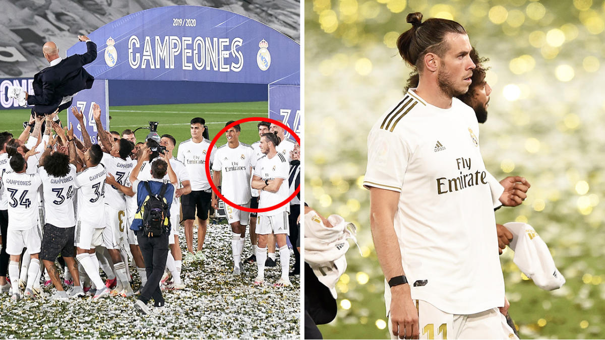 Football: Gareth Bale awkward in Real Madrid celebrations