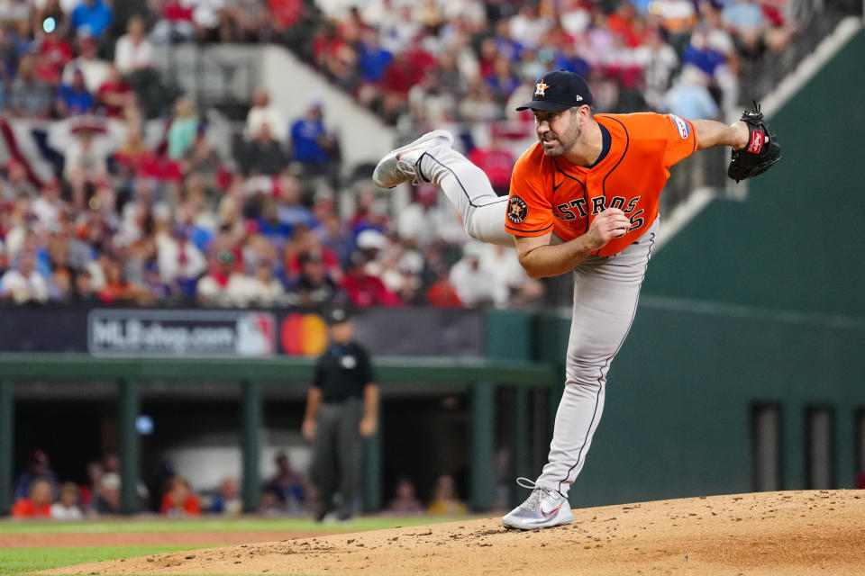 Justin Verlander。(Photo by Daniel Shirey/MLB Photos via Getty Images)