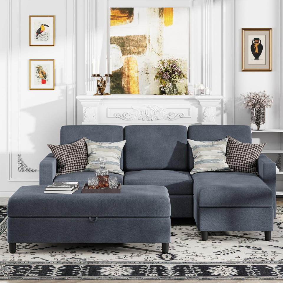 <p><a href="https://go.redirectingat.com?id=74968X1596630&url=https%3A%2F%2Fwww.walmart.com%2Fip%2FWalsunny-Sectional-Sofa-Linen-Gray-Couch-L-Shaped-4-Seat-with-Storage-Ottoman%2F1130533866&sref=https%3A%2F%2Fwww.womansday.com%2Fhome%2Fdecorating%2Fg43979082%2Fbest-couches-on-walmart%2F" rel="nofollow noopener" target="_blank" data-ylk="slk:Shop Now;elm:context_link;itc:0;sec:content-canvas" class="link ">Shop Now</a></p><p>Sectional Sofa </p><p>$449.99</p><p>walmart.com</p>
