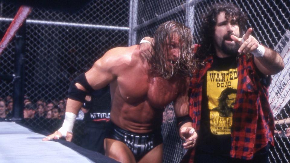 3. Triple H vs Cactus Jack (No Way Out 2000)