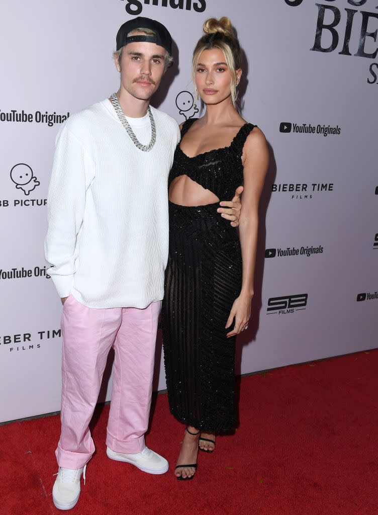 <p>Despite having been legally married for more than a year at this point, the couple made their first red carpet appearance in January 2020 with Hailey coming out to support her spouse for his YouTube documentary series Seasons. </p>