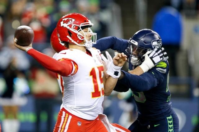 Referee Clete Blakeman's crew assigned to work Chiefs-Seahawks game