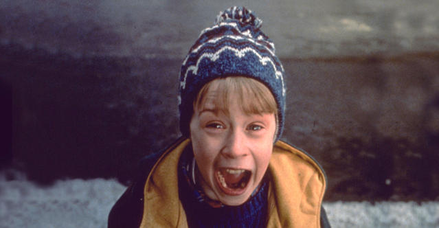 home alone 2 kevin scream