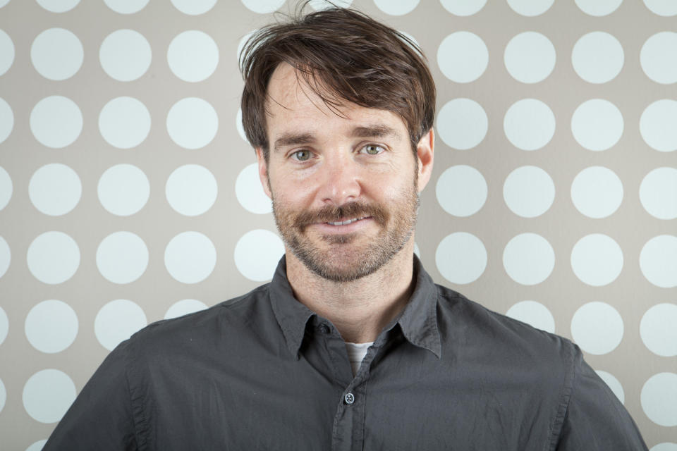 This April 19, 2013 photo shows actor Will Forte in New York. Forte, a cast member on "Saturday Night Live," stars in his first dramatic role in "Run and Jump," a film being shown at the TriBeca Film Festival. (Photo by Amy Sussman/Invision/AP)