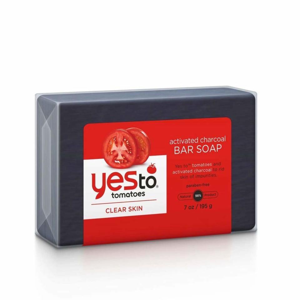 Yes To Tomatoes Bar Soap Activated Charcoal