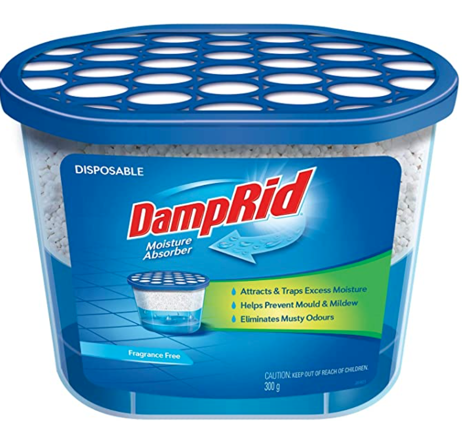 Damp Rid Disposable Moisture Absorber Fragrance Free, 300g 