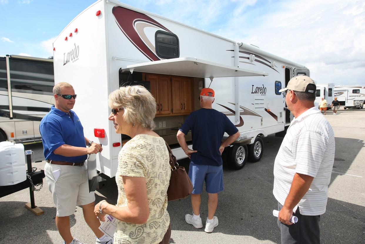 Campers like this 30-foot recreational vehicle could find a new spot that has been proposed west of Delray Beach.